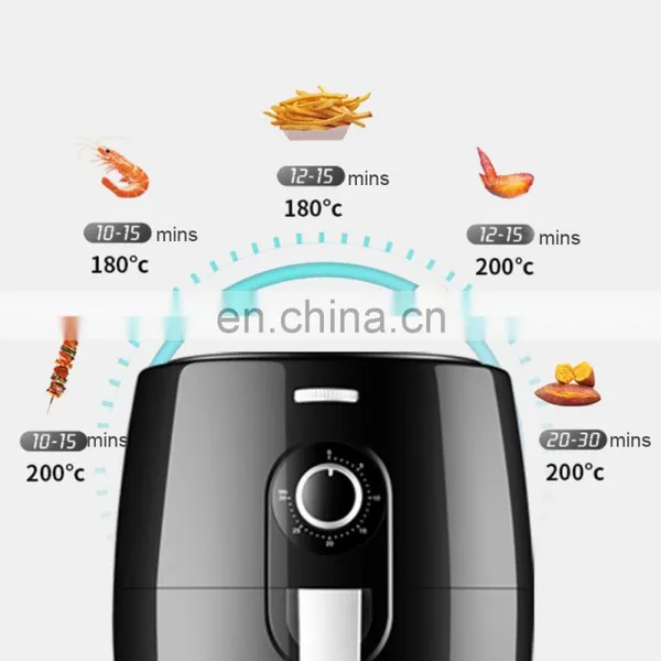 Commercial Automatic 5.5 Liter Chicken Wings French Fries Turkey Vacuum Cooker Machine Pressure no Oil Electric Deep Air Fryers photo-2