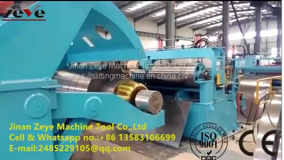 Steel Coil Slitting Line Straightening Machine ZSL-8X1850 photo-3