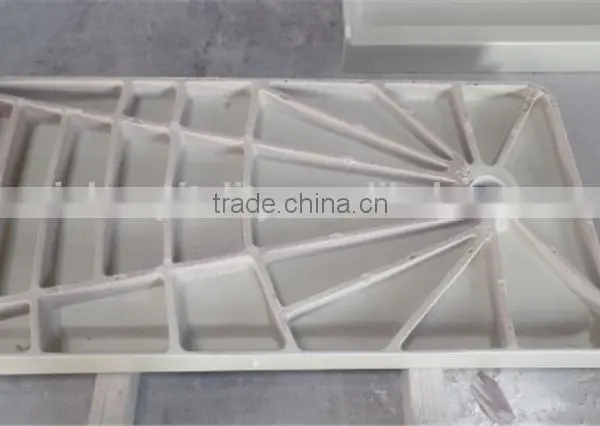 Hotel Bathroom Cultured Marble Shower Pan, Shower Base, Shower Tray photo-4