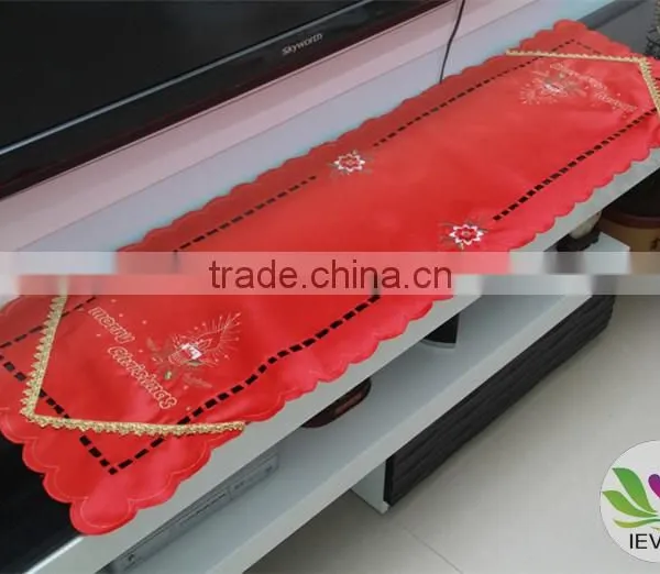 High Quality Cheap Modern Tablecloth Designs Wedding Embroidered Tablecloth photo-2
