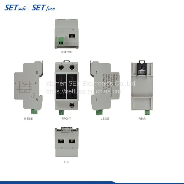 SD20s 1+1 2+0 Series DIN Rail Surge Protective Device Surge Protector SPD With RoHS & Reach Compliant photo-2