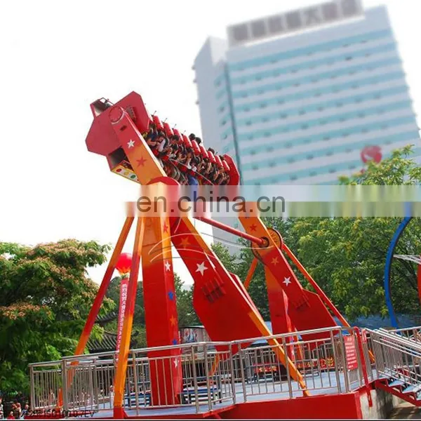 Large Outdoor Equipment Funfair Thrill Game Playland Hells Gate Ride for Kids Adults for Sale photo-4