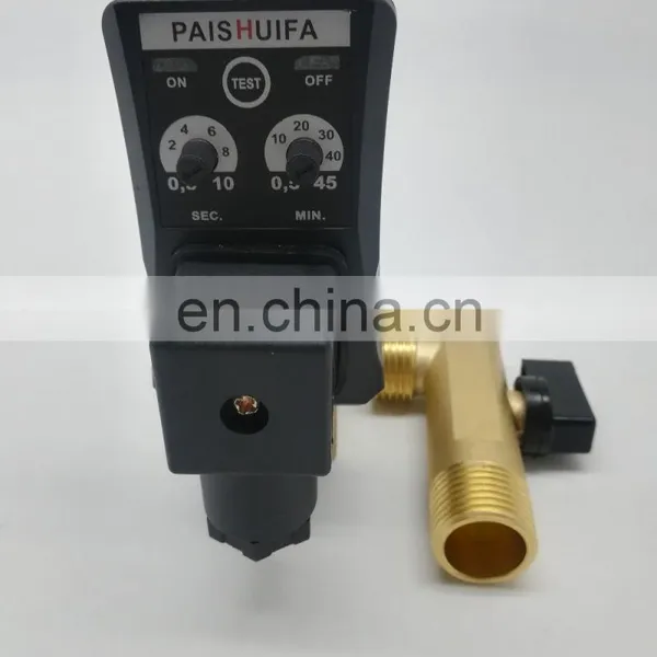 Viola Electronic Oil Macanism With Adjustment Flood and Auto Smc Tube End Valves Drain Valve photo-4