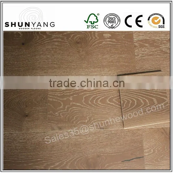 Oiled and Lacquered 18mm Oak Engineered Wood Floor Manufacture photo-3