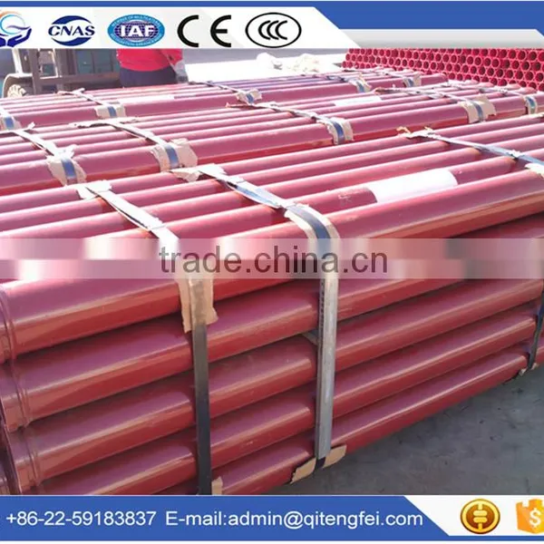 4Inch Transporting Concrete Tool Concrete Pump Pipe With SK Flange photo-2