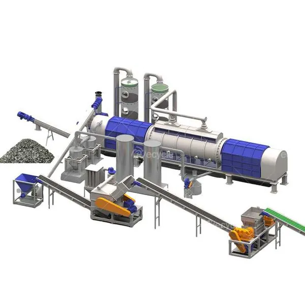 Professional Aluminium Carbonization Recycling Plant UBC Decoating Machine Cans Painting Removing Furnace Production Line photo-4