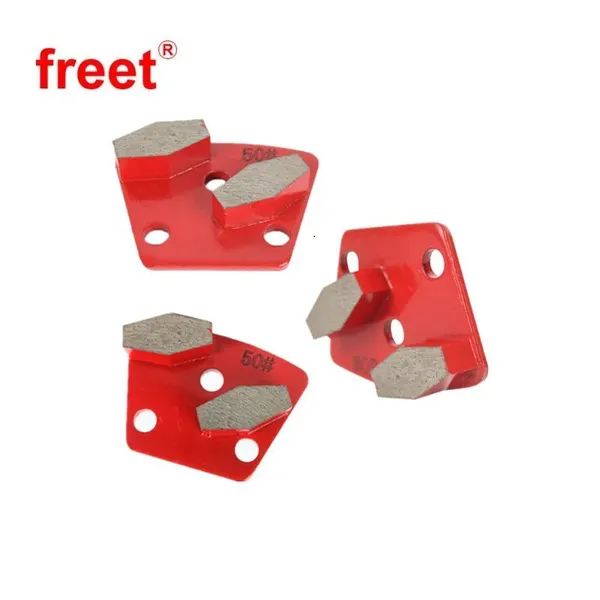 Metal Bond Trapezoid Concrete Floor Grinder Diamond Tools Grinding Plate Block photo-2