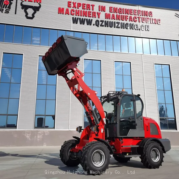 New Model HZM816 Multi-Functional CE Certification 1.6 Ton Mini Front End Radlader/Small Wheel Loader With Euro5/Tier4 Engine photo-2