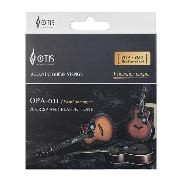 China Factory Phosphor Bronze Coated Acoustic Guitar Strings Set OPA-011 photo-2