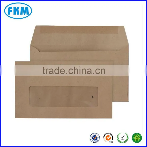 89*152mm 70gsm Manlina Wallet Gummed Window Envelope photo-2