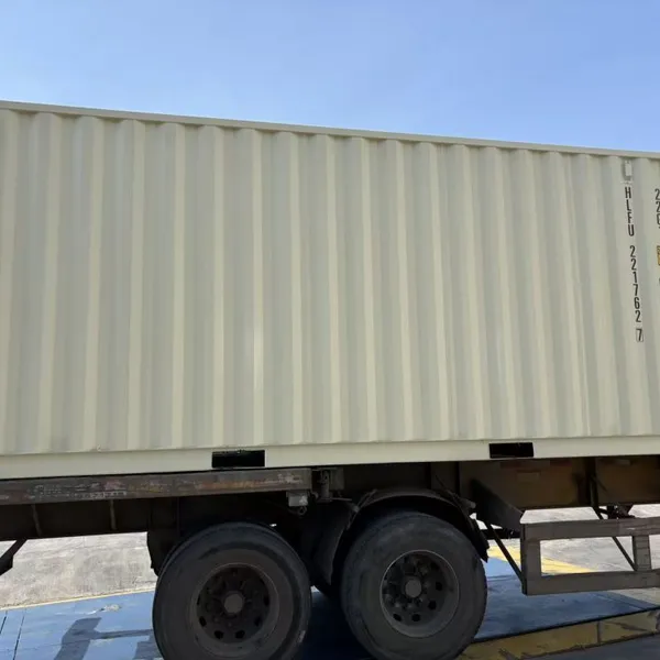 ISO Standard 20ft Dry Van Shipping Storage Container photo-2