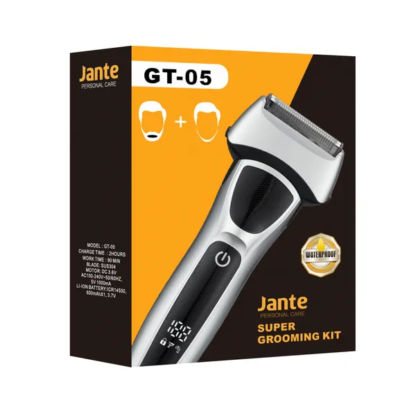 Men's Beard Trimmer, Low Noise & Long Battery Life, Hypoallergenic Blade for Sensitive Skin, Factory Price photo-3