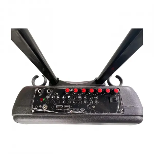 Karaoke Player With DTV/IPTV,Trolley Speaker With Portable TV and Full Karaoke System. photo-3