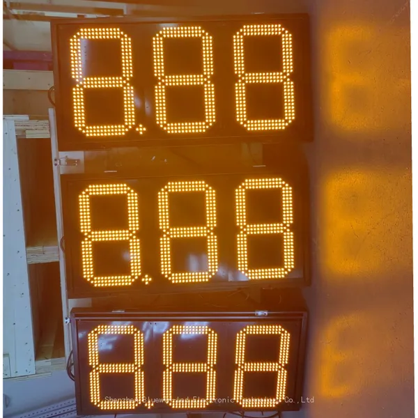 IP65 Outdoor Gas Station Price Led Sign Board Oil Price Display Screen photo-2