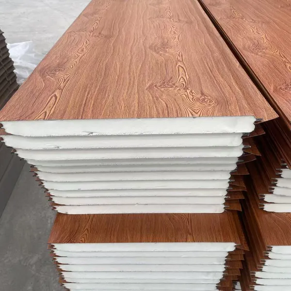 Insulated Building Material Galvanized Sandwich Panel for Exterior Wall photo-2