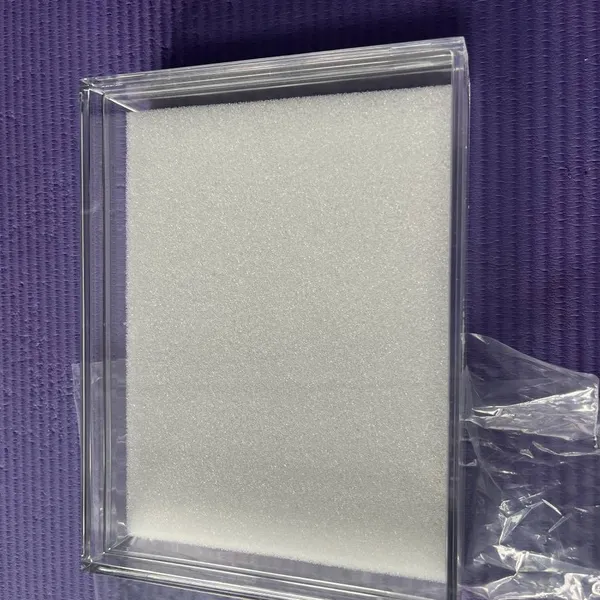 Custom-made Acrylic Inner Box for Sea Cucumbers, Size 20x15x5.2cm, From Yabei Packaging. Fast Delivery, With Sponge and Gold Stamping photo-3
