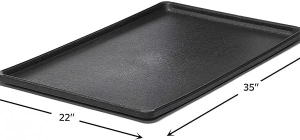 Custom Plastic Tray Molding Service – 35x22 Inches, Injection Molded, PP/ABS/PE, Steel P20/718/S136, 2M Shots Mold Life, Robotic Handling photo-2