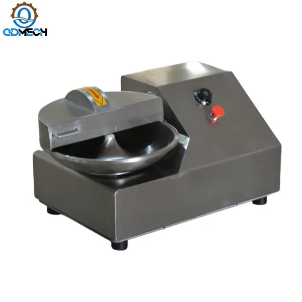 Efficient Stable Operation Meat Garlic Ginger Mincing Small Bowl Cutter Commercial Tabletop Single Speed Meat Cutting Machine photo-2