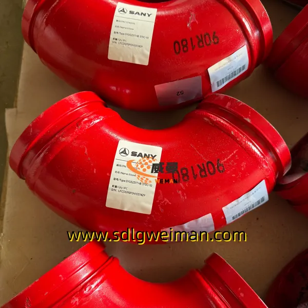 Sany Original Elbow 13740915 For Sany Truck Concrete Pump Spare Parts photo-3