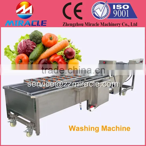 Hign Pressure Air Bubble Fresh Fruits Cleaning Washing Machine for Sale photo-2