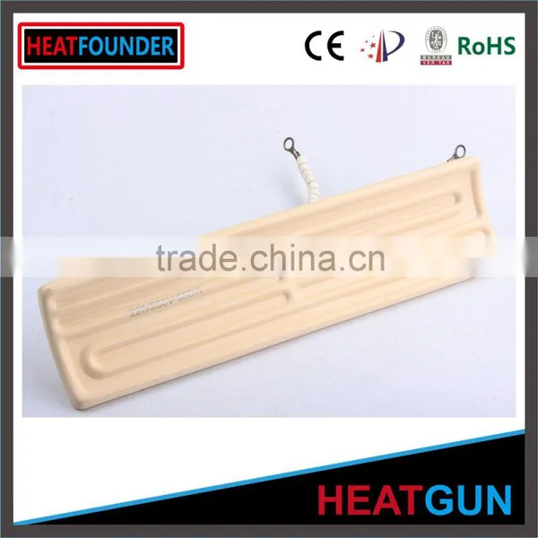 LARGE FLAT LOW PRICE HOT SALE INFRARED CERAMIC HEATER PLATE WITH THERMOCOPULE photo-2