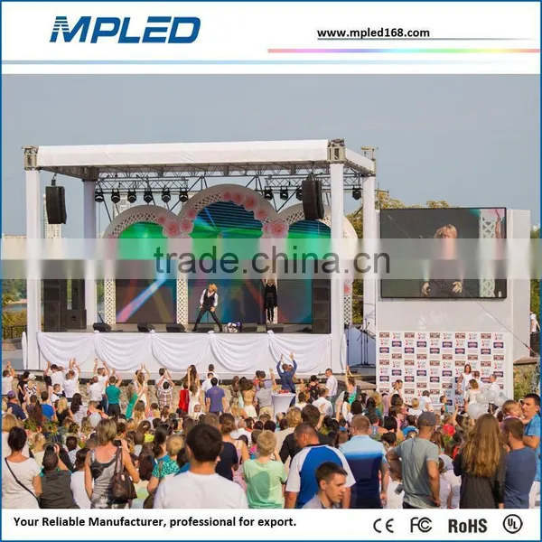 Energy Saving Device Indoor no Ghost Mobile Led Display With Epistar High Bright Led Chip