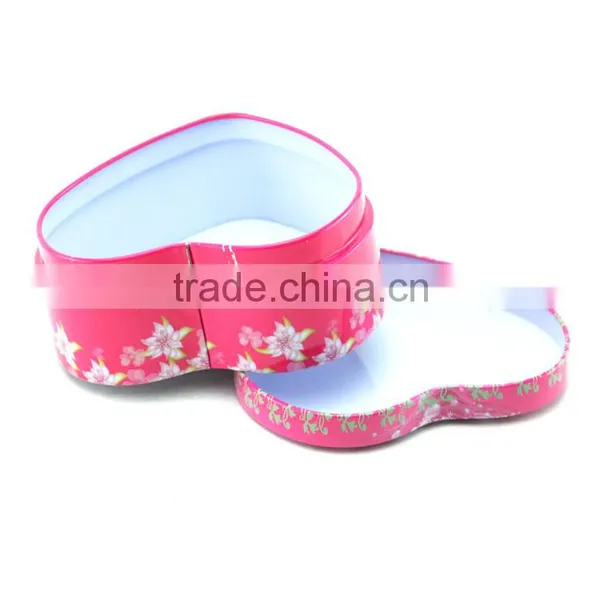 Heart-shaped Tin Box,plastic Tin Box,slide Mint Tin Box photo-2