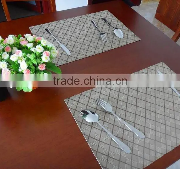 High Quality PVC 3D Placemat Hotel Restaurant photo-2