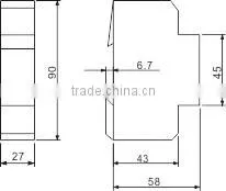 CA Series Surge Protective Device,CA230FML Surge Protective Device,1P,3P,5KV,10KV photo-4