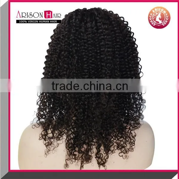 Cheap U Part Wig Indian Virgin Remy Hair Wholesale Wigs photo-3