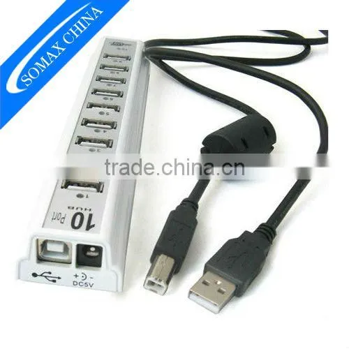 Extension Cord 10 Port USB2.0 USB Hub