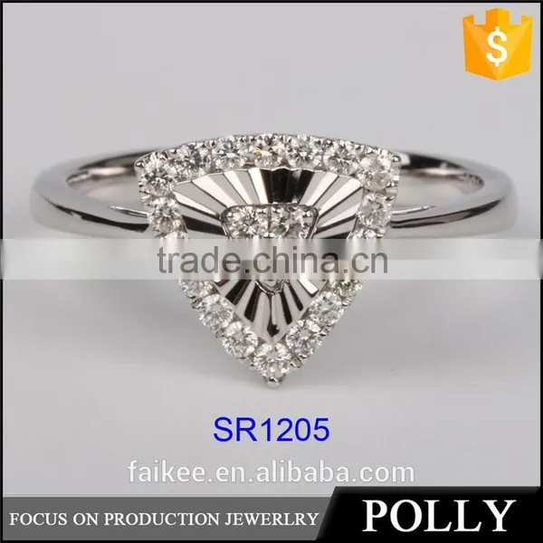 Fashion Jewelry AAA Zircon Diamond Ring photo-4