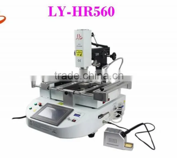 3 Temperature Areas Touch Screen With Soldering Pen BGA Chip Repair Machine LY HR560 Laser BGA Reballing Machine