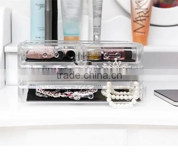 Transparent Drawer Type Cosmetic Display Box photo-6