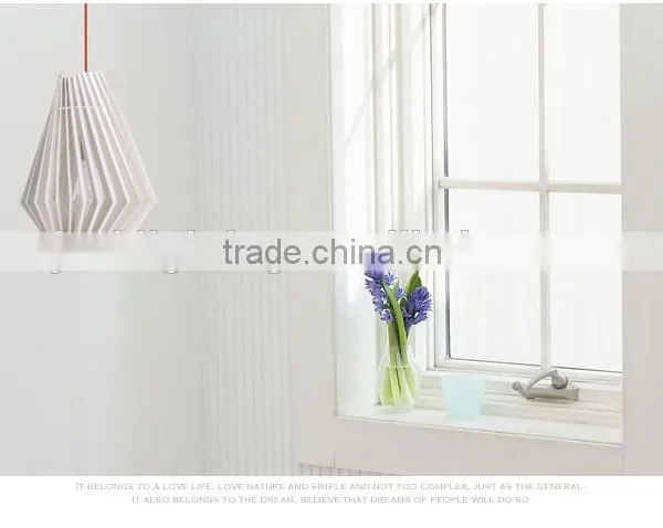 LED Pendant Light JK-8005B-10 Vintage Edison Bulbs Wooden Pendant Lamp photo-3