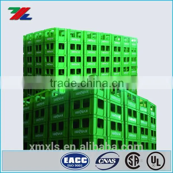 PP Plastic Beer Storage Packaging Turnover Box . 24 Bottles Plastic Beer Bottles Storage Basket Quality Choice photo-2