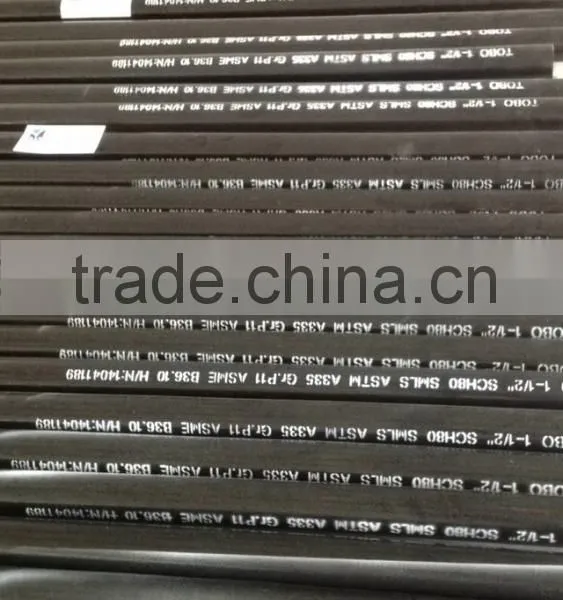 40Mn2 High Pressure ASTM A335 P22 Alloy Steel Pipe photo-2