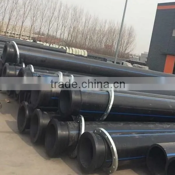 HDPE Material PE100 HDPE Pipe DN500mm for Dredger photo-3