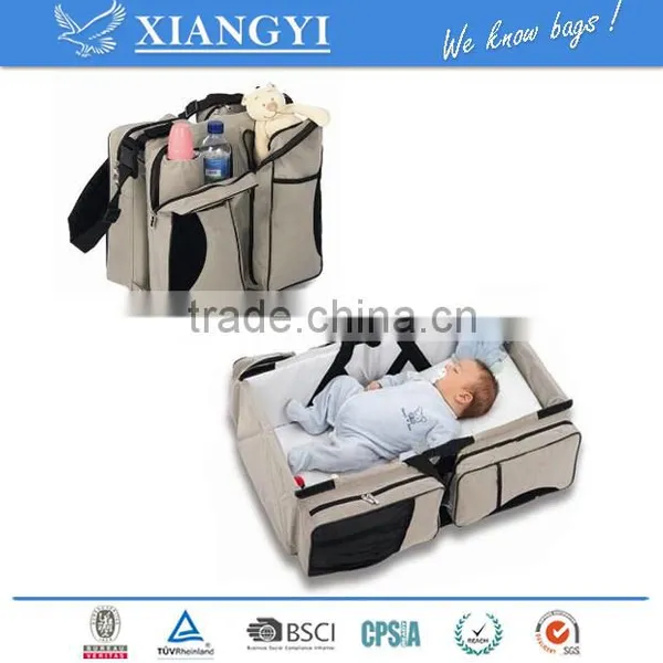 Portable Baby Diaper Tote Bag Bed Nappy Infant Carrycot Crib Cot Nursery photo-5