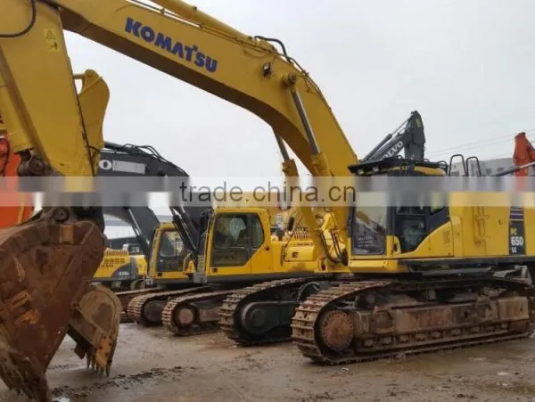 Original Japan K Omatsu PC650LC-8R Used Crawler Excavator photo-2