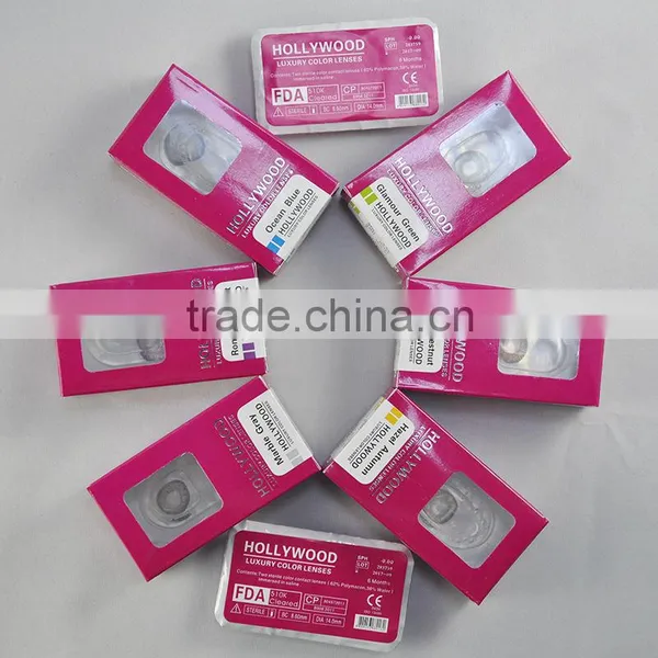 17 Colors Hot Sale Hollywood Color Contact Lenses photo-6
