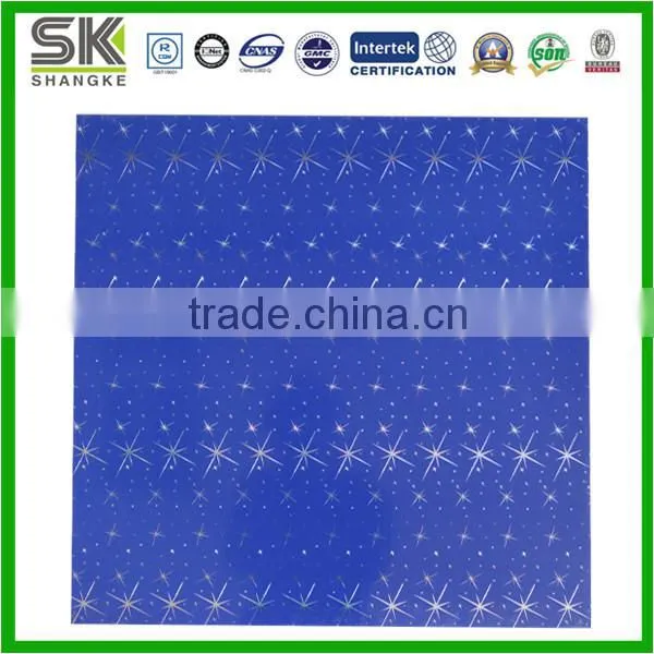Hot Stamping Designs PVC Ceiling for House Decoration