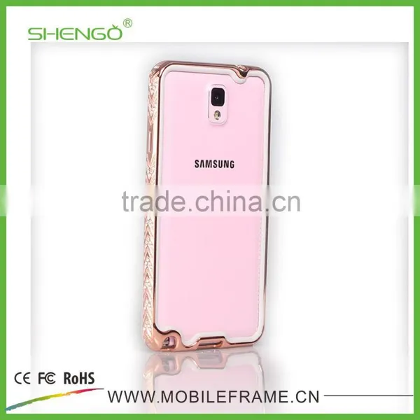 Two Piece Design Mental+TPU Phone Case for Samsung Note 3 photo-4