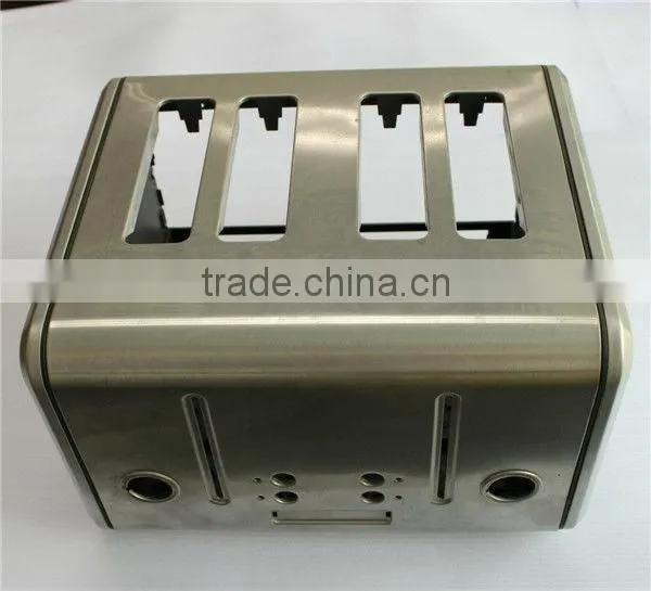 Aluminum Metal Embossed Sheet Stainless Steel Parts, Copper Metal Stamping With Cutting/ Bending/ Welding photo-6