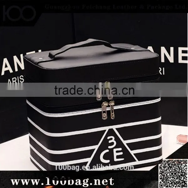 China Make Up Case Cosmetic Case Travel Cosmetic Organizer Makeup Artist Train Case photo-2