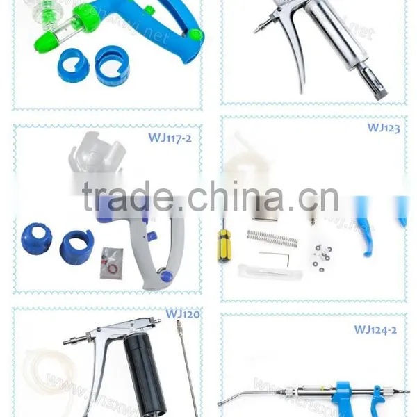 WJ202 Animal Syringe Gun Reusable Plastic Injector Factory 20cc photo-6