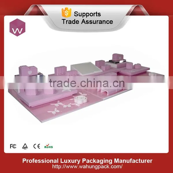 NEW Design Hot Sale Leather White Jewelry Display photo-3
