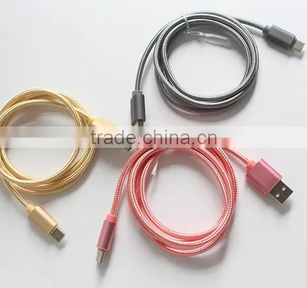 Low Price High Quality Braided Type C Cable photo-3