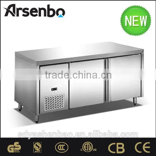 2015 Hot Selling Stainless Steel Working Table Refrigerator