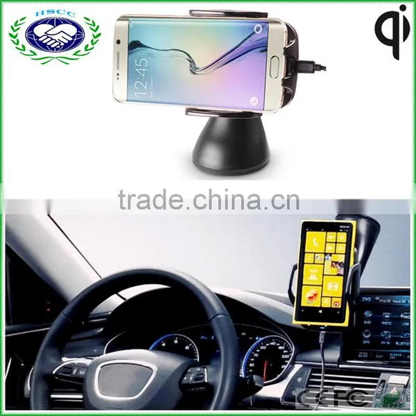 3 Coils Wireless Car Charger Big Wireless Charger Area for Universal Smart Phone photo-2